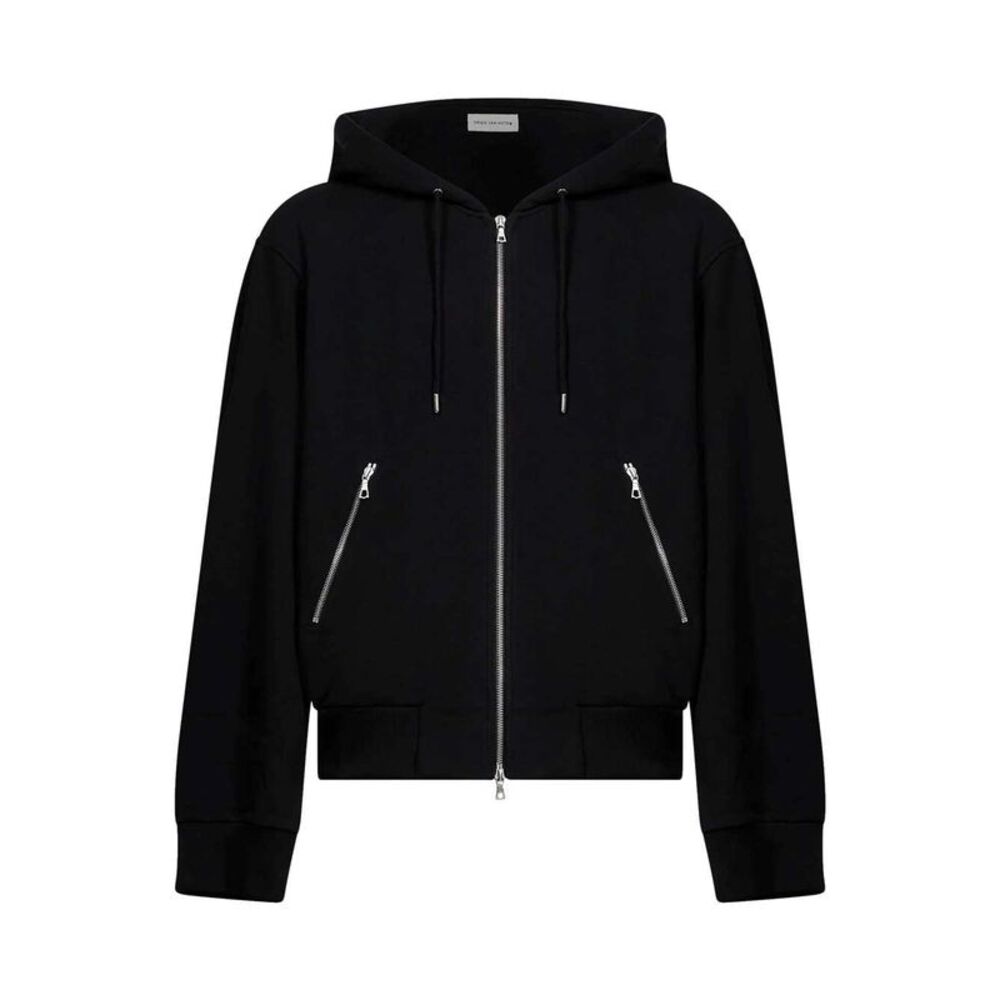 Dries Van Noten Men Oversized Zip-Up Hoodie